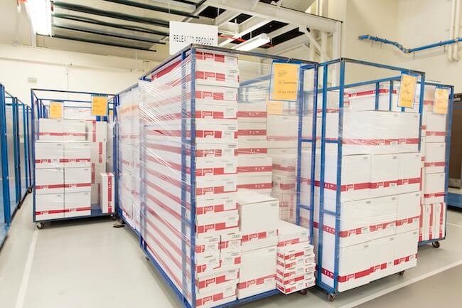 Packages in Post Sterilization