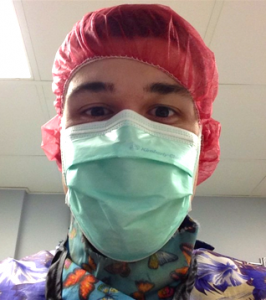 A little selfie-confidence-boost as Seth enters his first case as a district manager. 