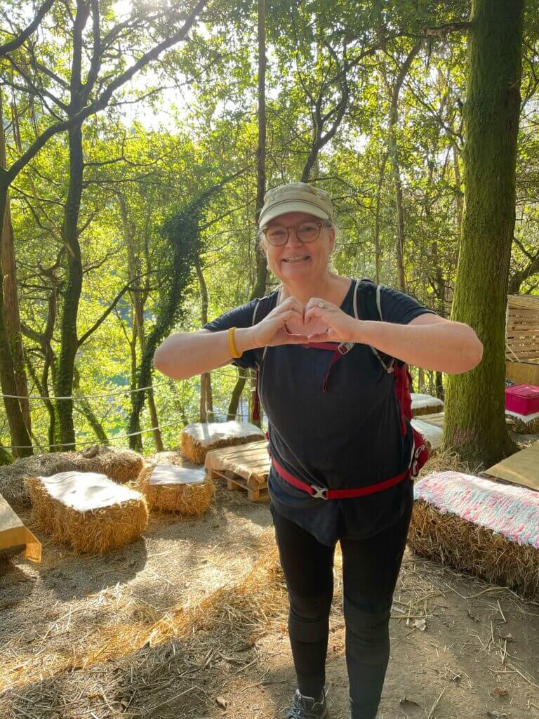 Walking the walk and raising money for charity